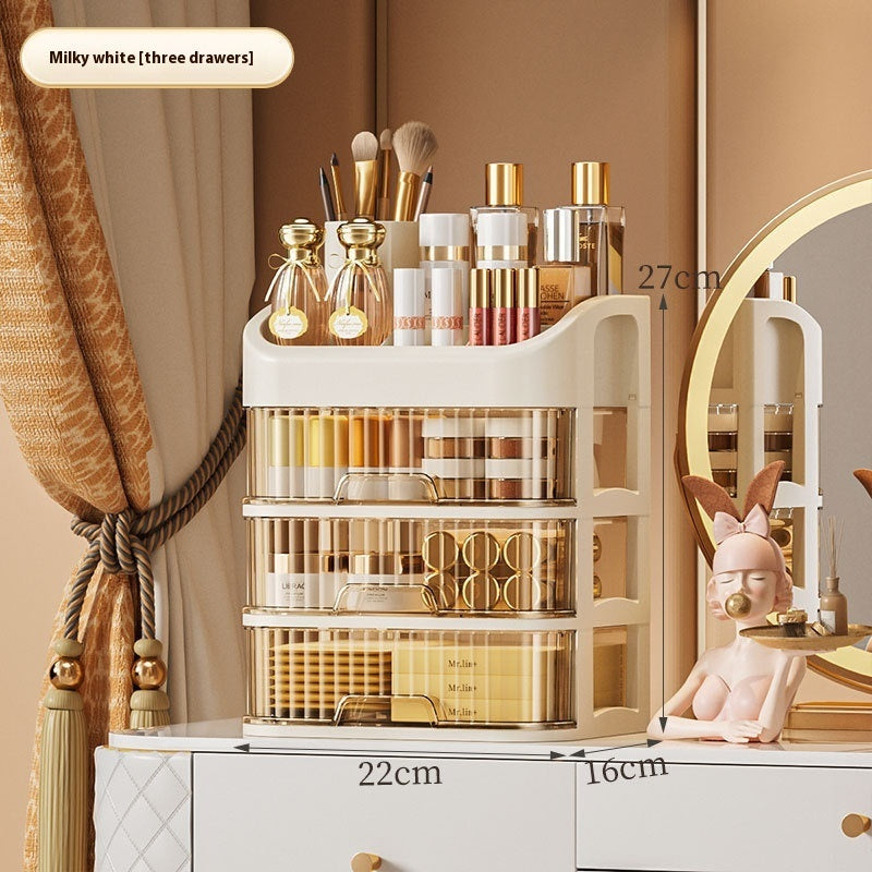 Desktop Cosmetics Drawer Dustproof Storage Box