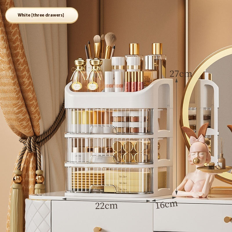 Desktop Cosmetics Drawer Dustproof Storage Box