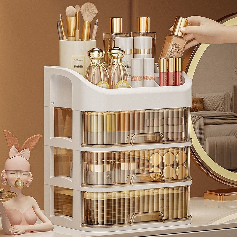 Desktop Cosmetics Drawer Dustproof Storage Box